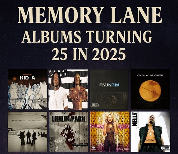 25 Albums Turning 25 in 2025