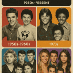 Teen Idols 1950s - Present