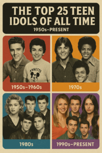 Teen Idols 1950s - Present